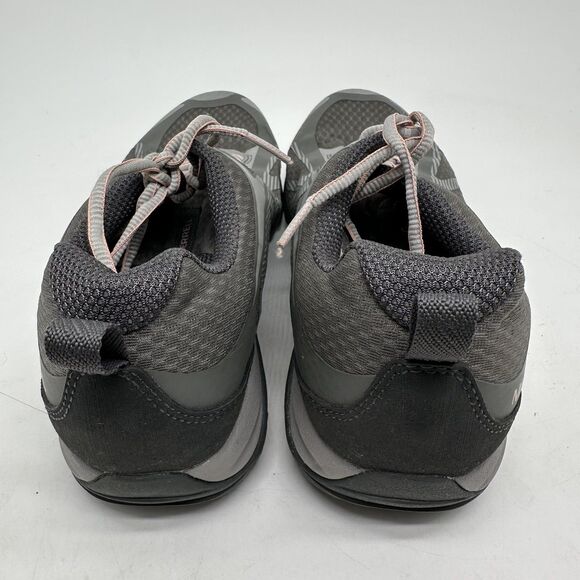 Merrell Trail Running Shoes Womens Size 9 Gray Black Vibram Lace Up J500146 - Picture 7 of 13